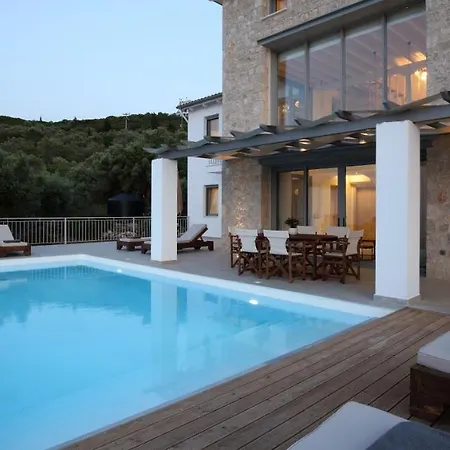 Tsakmakis Villas Luxury- Panoramic Sea View - Lefkada Tsoukaladhes Exterior photo