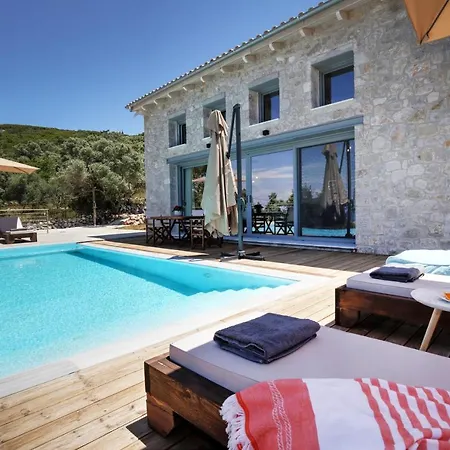 Tsakmakis Villas Luxury- Panoramic Sea View - Lefkada Tsoukaladhes Exterior photo